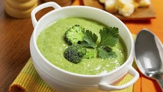 Простой и быстрый крем- суп из брокколи. Соус Бешамель.broccoli soup. bechamel