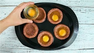 Гнезда из фарша - Рецепты от Со Вкусом