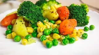 Овощи на пару | Диетическое блюдо