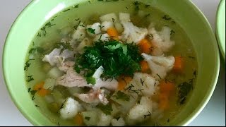 Вкусно и просто: Легкий летний суп. Пошаговый рецепт с видео.