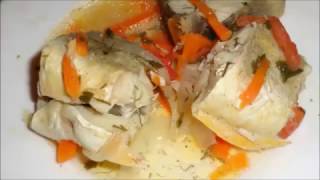 Домашний рецепт рыбы.Как приготовить вкусную диетическую рыбу.How to cook delicious diet fish.