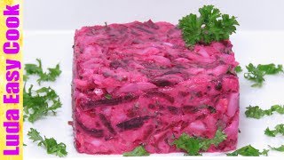 САМЫЙ ПРОСТОЙ И ВКУСНЫЙ САЛАТ СО СВЕКЛОЙ НА КАЖДЫЙ ДЕНЬ | BEETROOT SALAD RECIPE