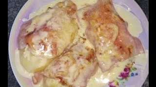 РЕЦЕПТ Картофель с Сыром и Ветчиной Запечёный