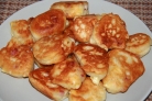 Оладьи с сыром и колбасой