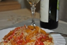 Спагетти с болгарским перцем