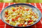 Салат с кукурузой и сыром