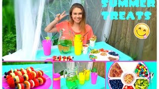 Летние DIY вкусняшки!/ Summer treats&snacks/ Идеи для пикника