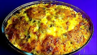 Супер простое и вкусное блюдо. Картофельная запеканка с мясным фаршем.