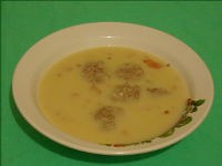 Сырный суп с фрикадельками в мультиварке