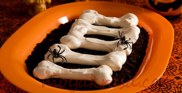 детский десерт на Хэллоуин