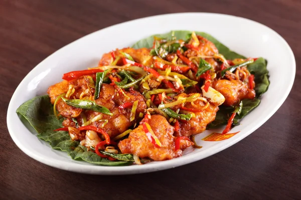 Вкусные и горячие китайская еда — стоковое фото