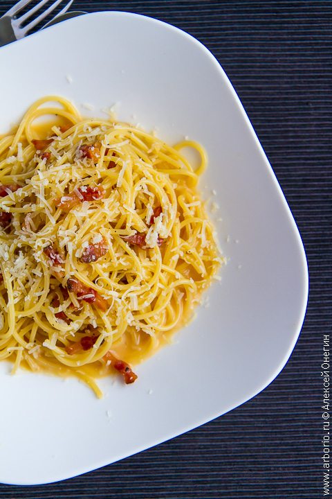 Спагетти карбонара - фото
